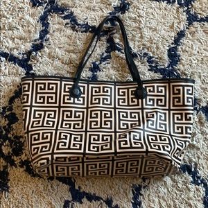 Jonathan Adler Greek Key Tote